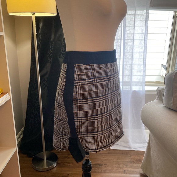 Bcbgeneration - Jean and tweed high waisted skirt - Picture 5 of 7